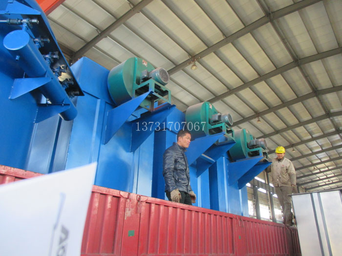 河南鶴壁建材廠定購的64袋除塵器發(fā)貨 河南鶴壁建材廠定購的64袋除塵器發(fā)貨