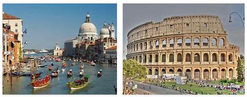 Attractions in Italy