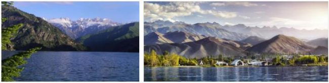 Lakes in Kyrgyzstan